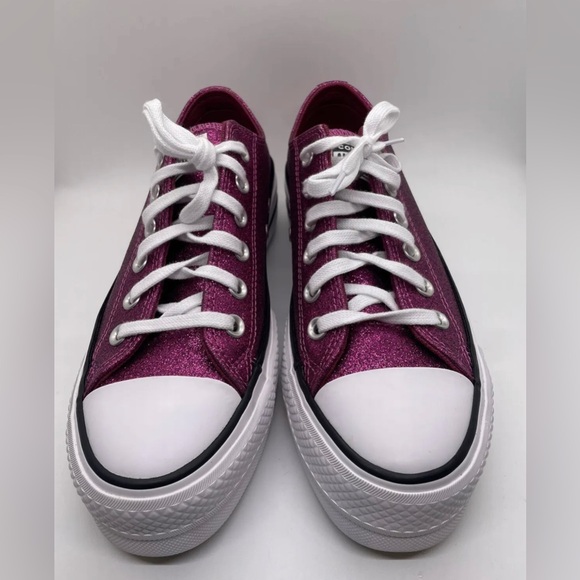 Size 6 - Converse Chuck Taylor All Star Lift OX Pink - Picture 2 of 5